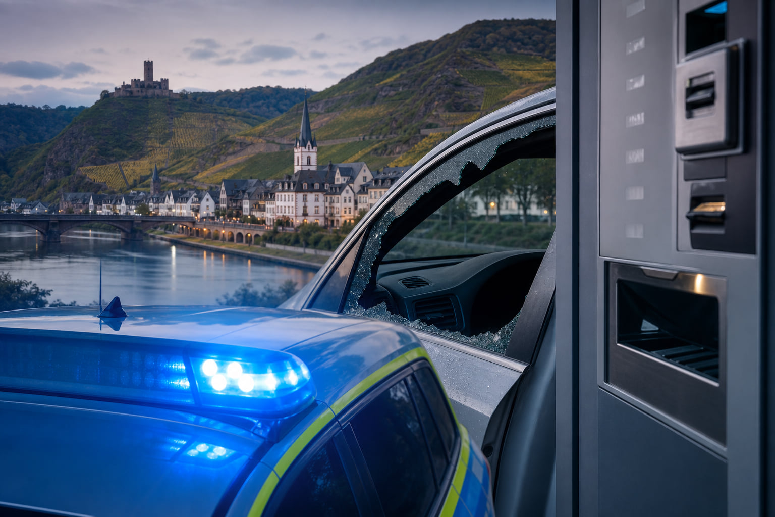 Diebstahl in Zell an der Mosel: Täter stehlen Bankkarte und kaufen Zigaretten am Automaten